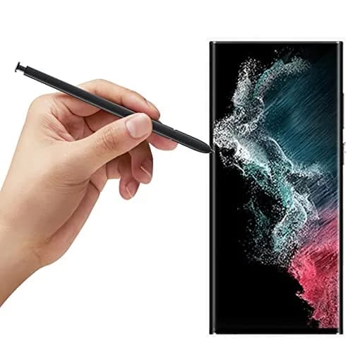 CaoXiong S22 Ultra S Pen Replacement for Samsung S22 Ultra Stylus (2-Pack, Black) | 4096 Pressure Levels thumbnail 3