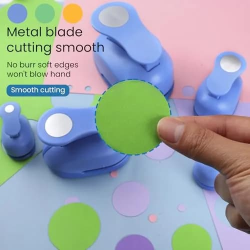 MYARTOOL 1 Inch Circle Paper Punch | Precise Circular Cut-Out for Crafts & DIY (70-120c) thumbnail 6