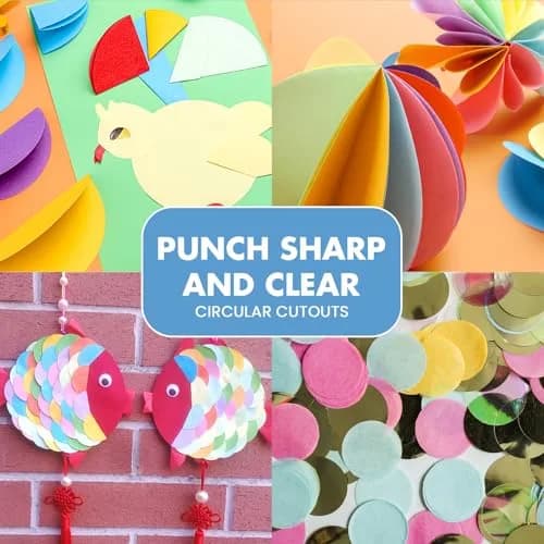 MYARTOOL 1 Inch Circle Paper Punch | Precise Circular Cut-Out for Crafts & DIY (70-120c) thumbnail 7