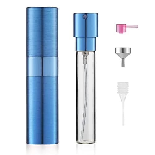 LISAPACK 8ml (0.27 Fl Oz) Refillable Perfume Travel Bottle | Leak-Proof Aluminum Atomizer Sprayer thumbnail 1
