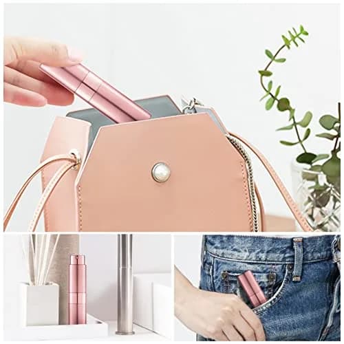 LISAPACK 8ml (0.27 Fl Oz) Refillable Perfume Travel Bottle | Twist-Up Atomizer Sprayer thumbnail 5