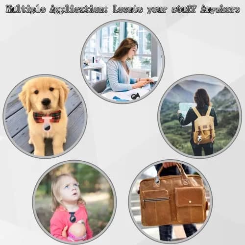 Fzemnn Silicone Airtag Holder Case 2 Pack | Hidden Pin Design for Kids & Pets thumbnail 6