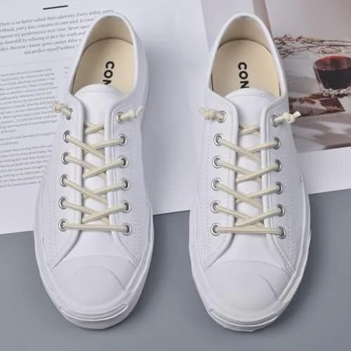 VEILLEONG Elastic No Tie Shoe Laces 120cm (47") | Turn Any Shoe into a Slip-On thumbnail 2