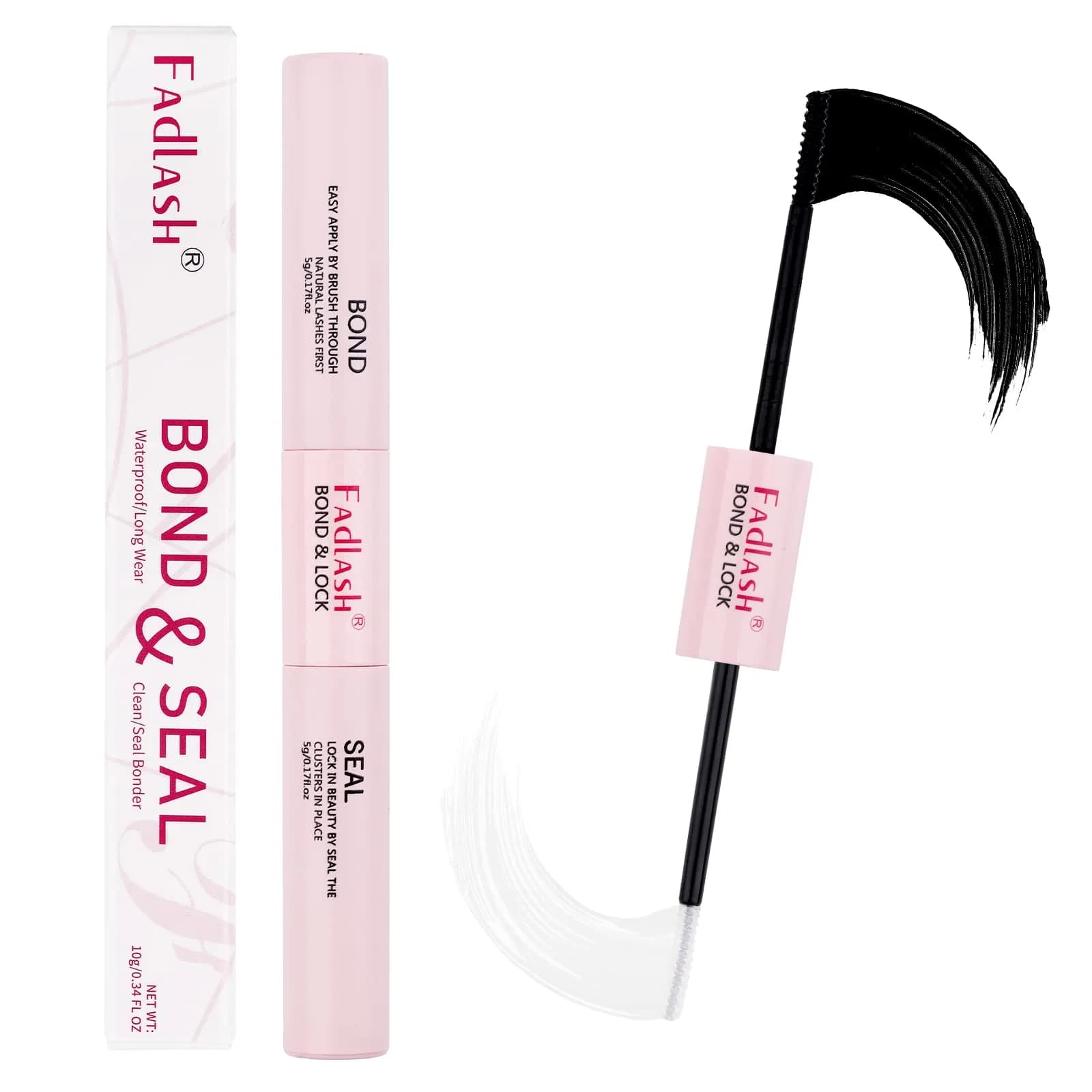 FADLASH Lash Bond & Seal Kit | Strong Hold 48-72 Hours for DIY Eyelash Extensions - main product image