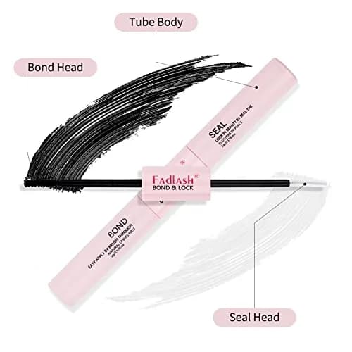 FADLASH Lash Bond & Seal Kit | Strong Hold 48-72 Hours for DIY Eyelash Extensions thumbnail 5