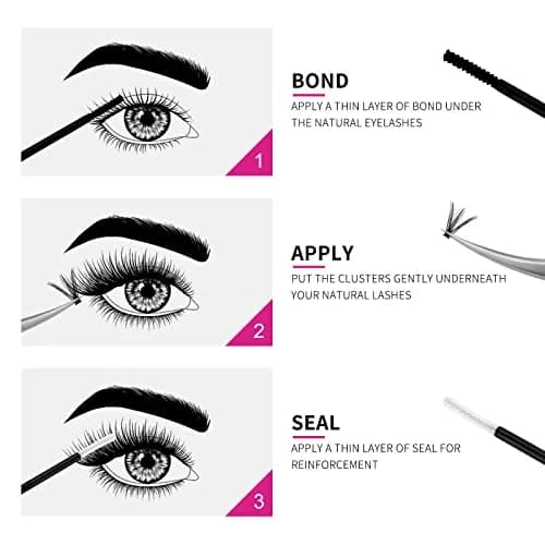 FADLASH Lash Bond & Seal Kit | Strong Hold 48-72 Hours for DIY Eyelash Extensions thumbnail 7