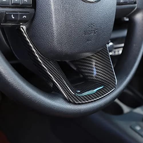 CHEAYAR Carbon Fiber Pattern Steering Wheel Trim Cover for Toyota Fortuner 2016-2022 | Interior Protection Frame thumbnail 6