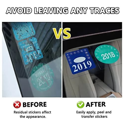 PUSNMI Clear Static Cling Film Sheets 16.4cm x 16.4cm (6.3''x6.3'') | 20PCS for Windshield & Glass thumbnail 3