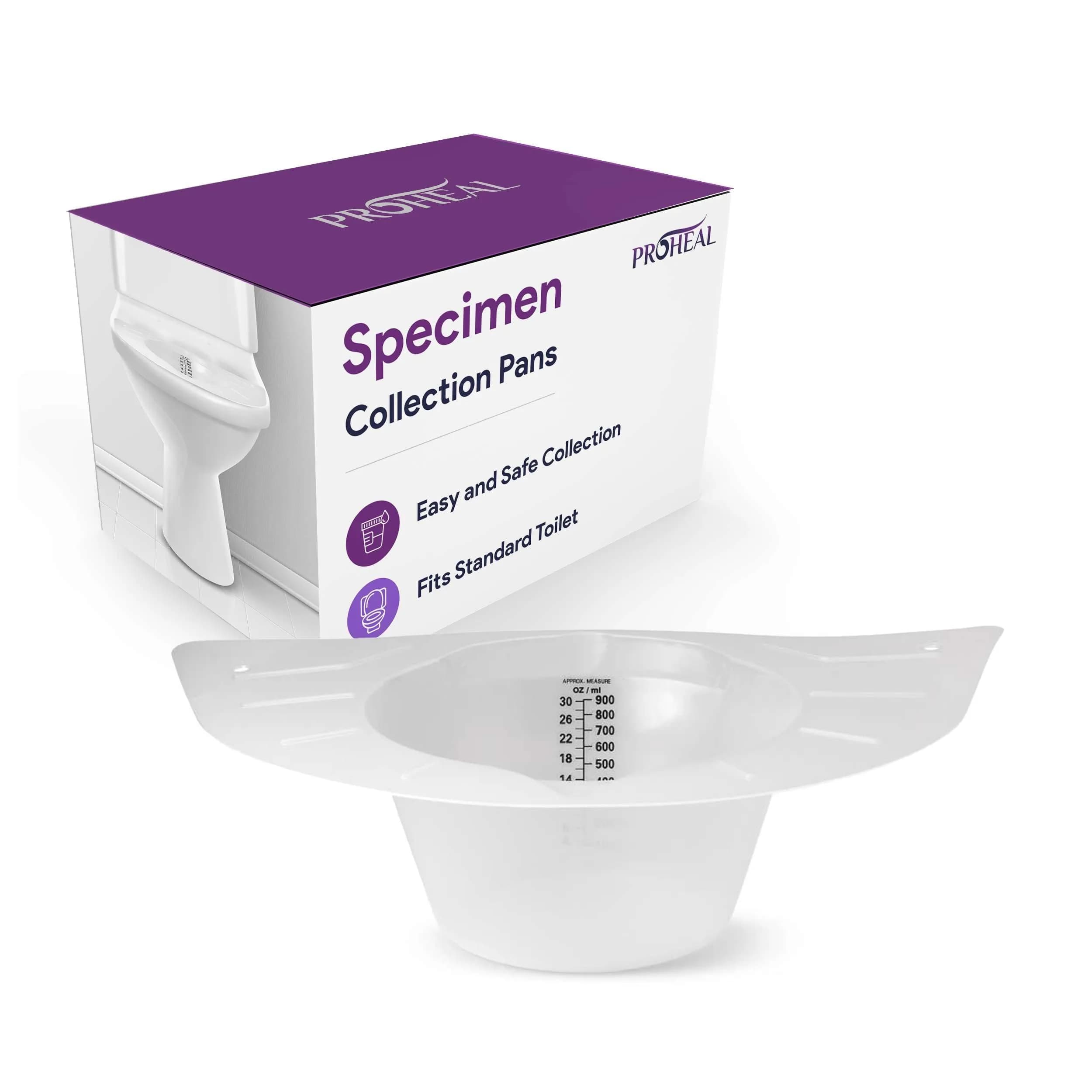 ProHeal Urine Hats for Toilet | Durable Sample Collection Kit, 25 Pack - main product image