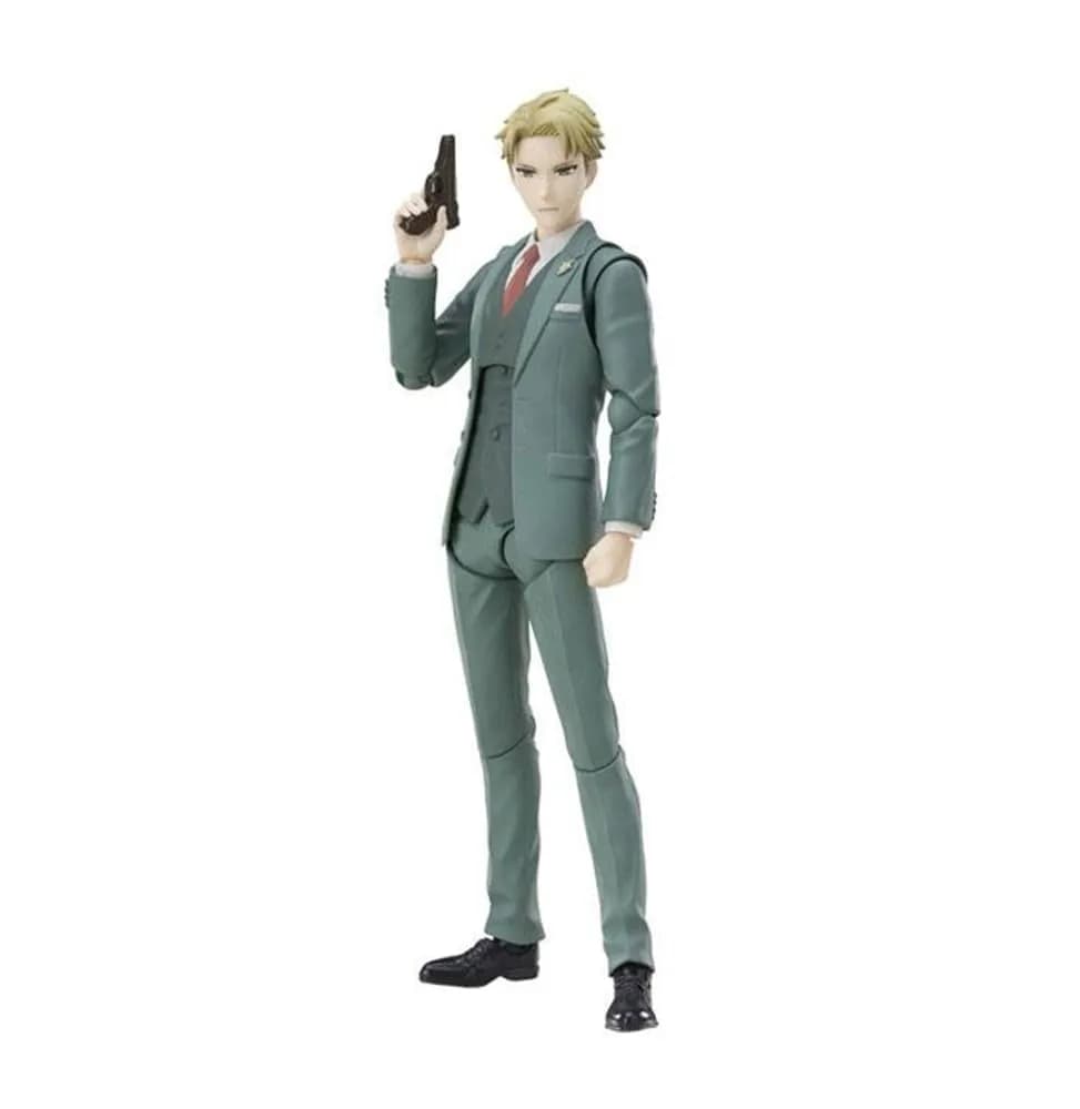 TAMASHII NATIONS Spy x Family Loid Forger S.H.Figuarts Action Figure 17cm (6.7") | Licensed Anime Collectible - main product image