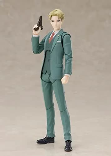 TAMASHII NATIONS Spy x Family Loid Forger S.H.Figuarts Action Figure 17cm (6.7") | Licensed Anime Collectible thumbnail 2