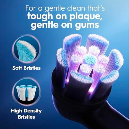 Oral-B iO Series 3 Limited Deep Clean Rechargeable Electric Toothbrush with Visual Pressure Sensor & 2 Brush Heads | 3 Cleaning Modes thumbnail 7