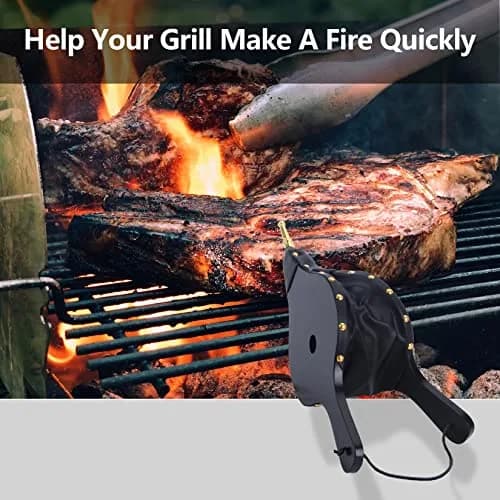 Foedo Fireplace Bellows 17"x 7.5" | Large Wood Stove & Fire Pit Tool with Hanging Strap thumbnail 6