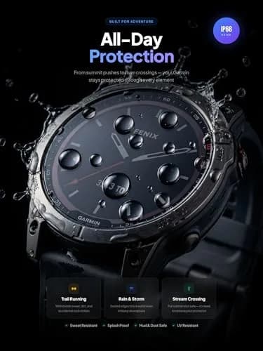 iDaPro Screen Protector for Garmin Forerunner 955/955 Solar, 9H Glass | Anti-Scratch & HD Clarity thumbnail 9