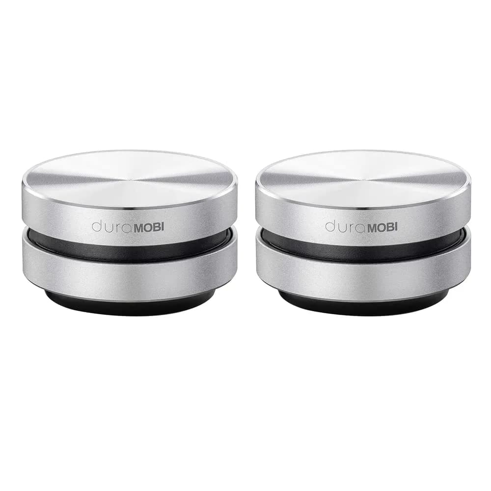 Splenssy Bone Conduction Mini Speaker Black | Portable Wireless Stereo Sound with Mic — Silver