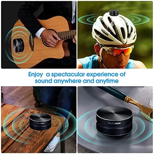 Splenssy Bone Conduction Mini Speaker Black | Portable Wireless Stereo Sound with Mic thumbnail 5