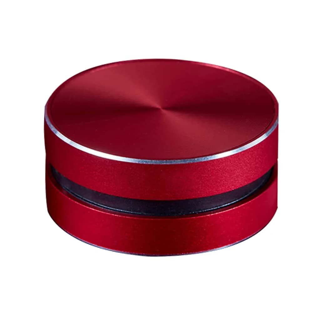 Splenssy Bone Conduction Mini Speaker Black | Portable Wireless Stereo Sound with Mic — Red
