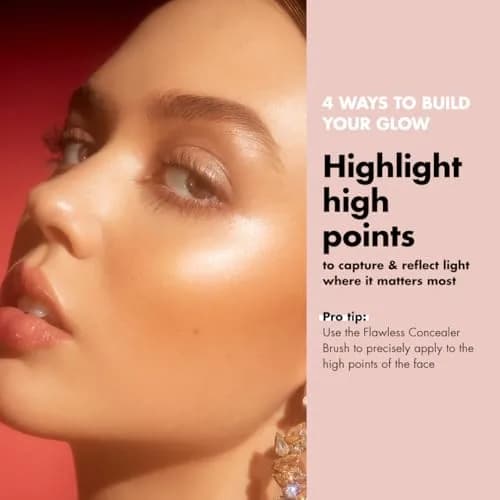 e.l.f. Halo Glow Liquid Filter 3 Light/Medium 31ml (1.06 Fl Oz) | Hydrating Complexion Boost for Radiant Skin thumbnail 4