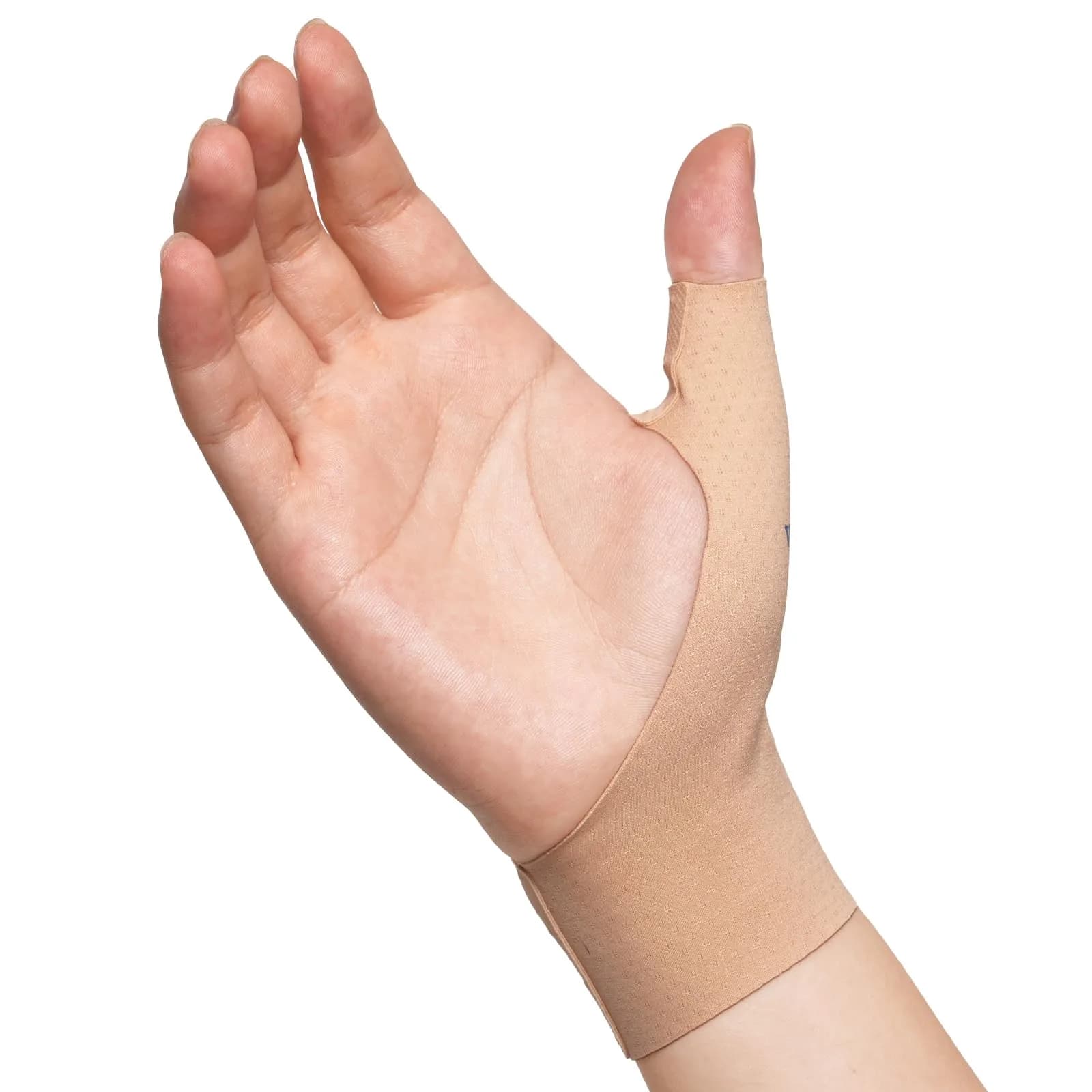 Velpeau Elastic Thumb Wrist Support Brace (Pack of 2) 18g (0.63oz) | Gentle Compression Sleeve for Arthritis, Tendonitis, Sprains, Sports