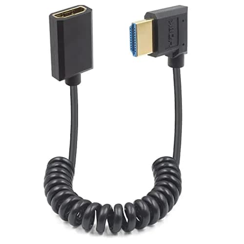 Duttek 8K HDMI Extender Cable 1.2M | Ultra Thin 48Gbps Coiled HDMI 2.1 Cable, Compatible with MacBook Pro, PS5, Xbox Series X thumbnail 1