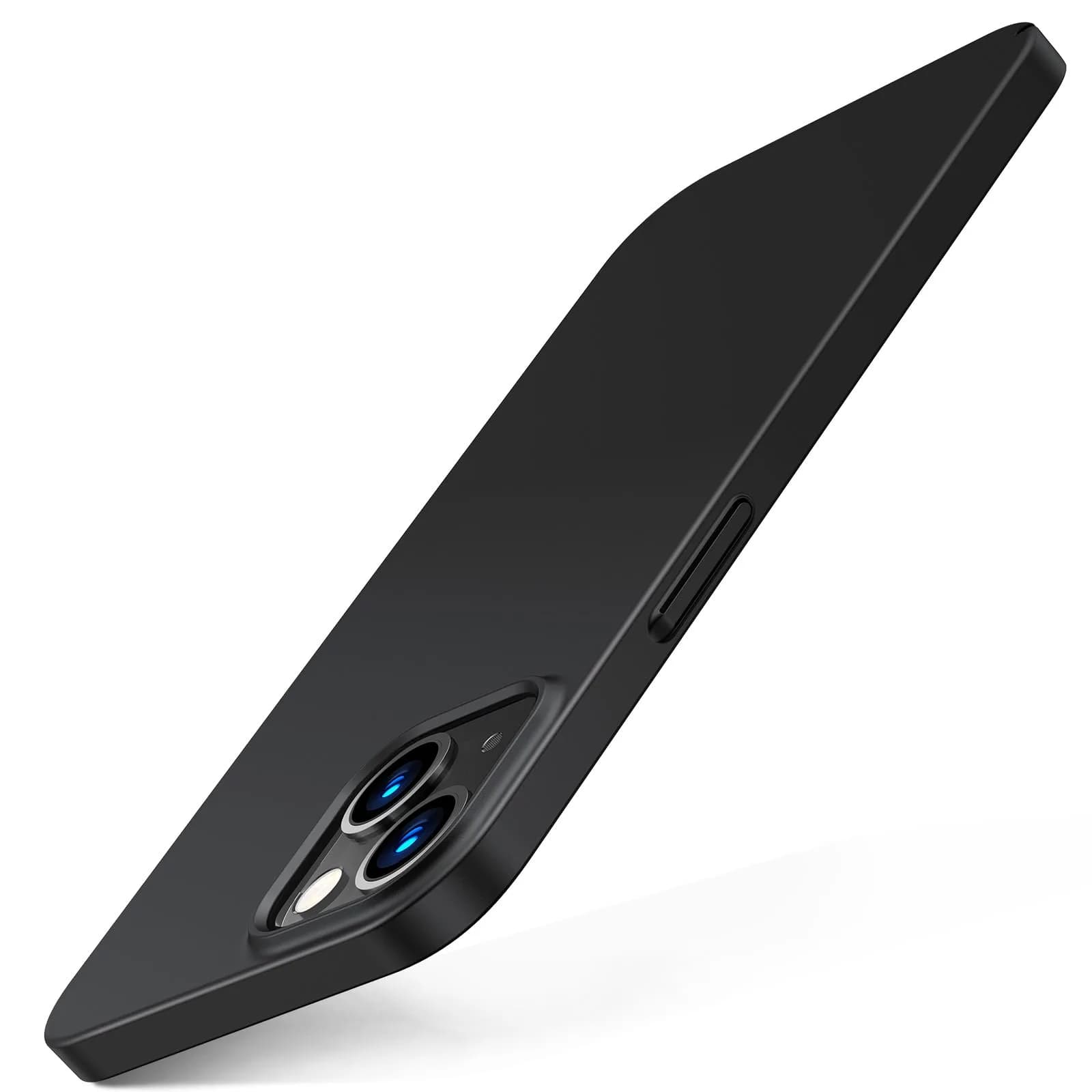 TORRAS Slim Fit for iPhone 13 Pro Case 6.1 Inch | Never Yellowing, Ultra Thin, Matte Black — Black / for iPhone 14/13
