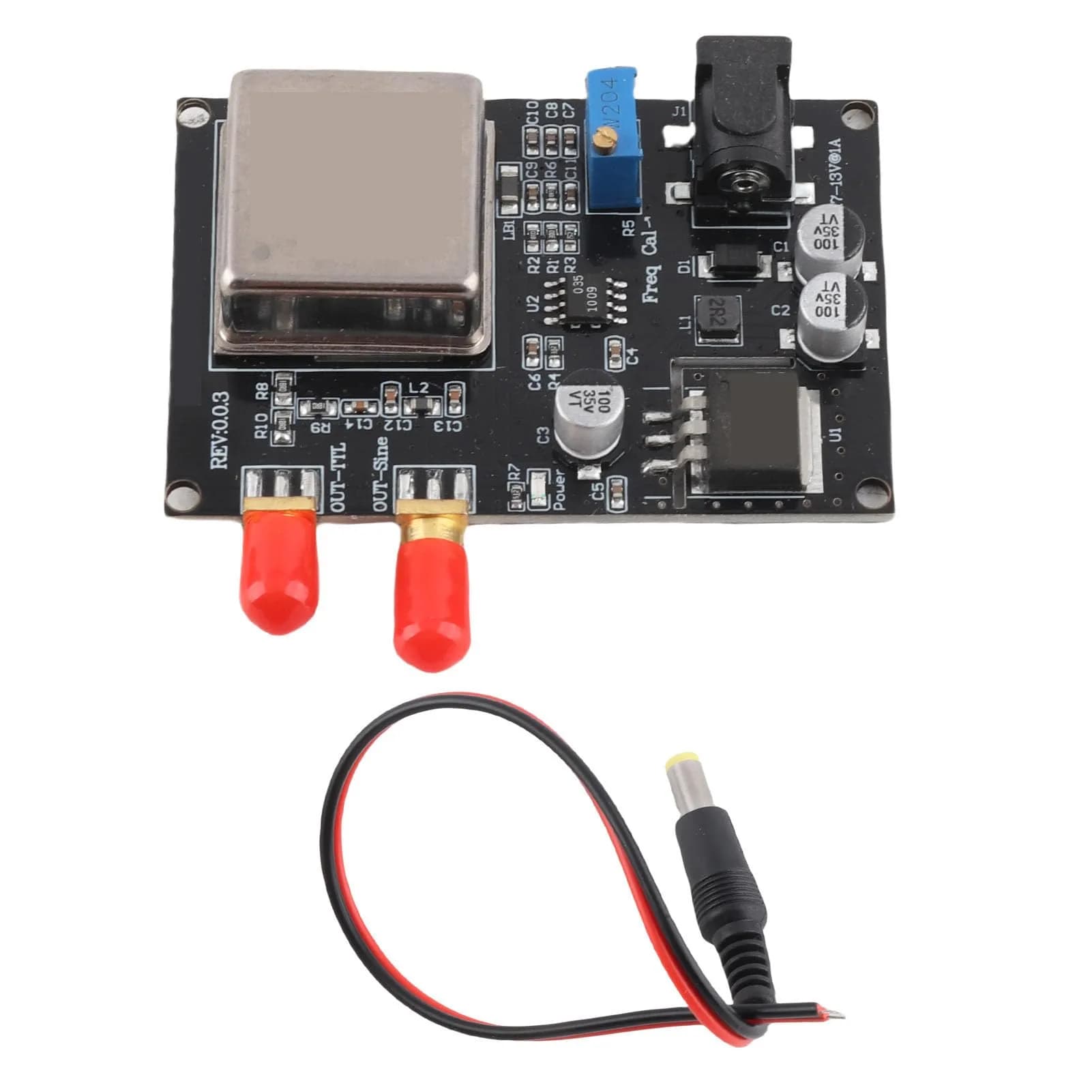 Walfront 10MHz OCXO Frequency Standard Module | Ultra Low Phase Noise, SMA Reference Source for Lab & Ham Radio