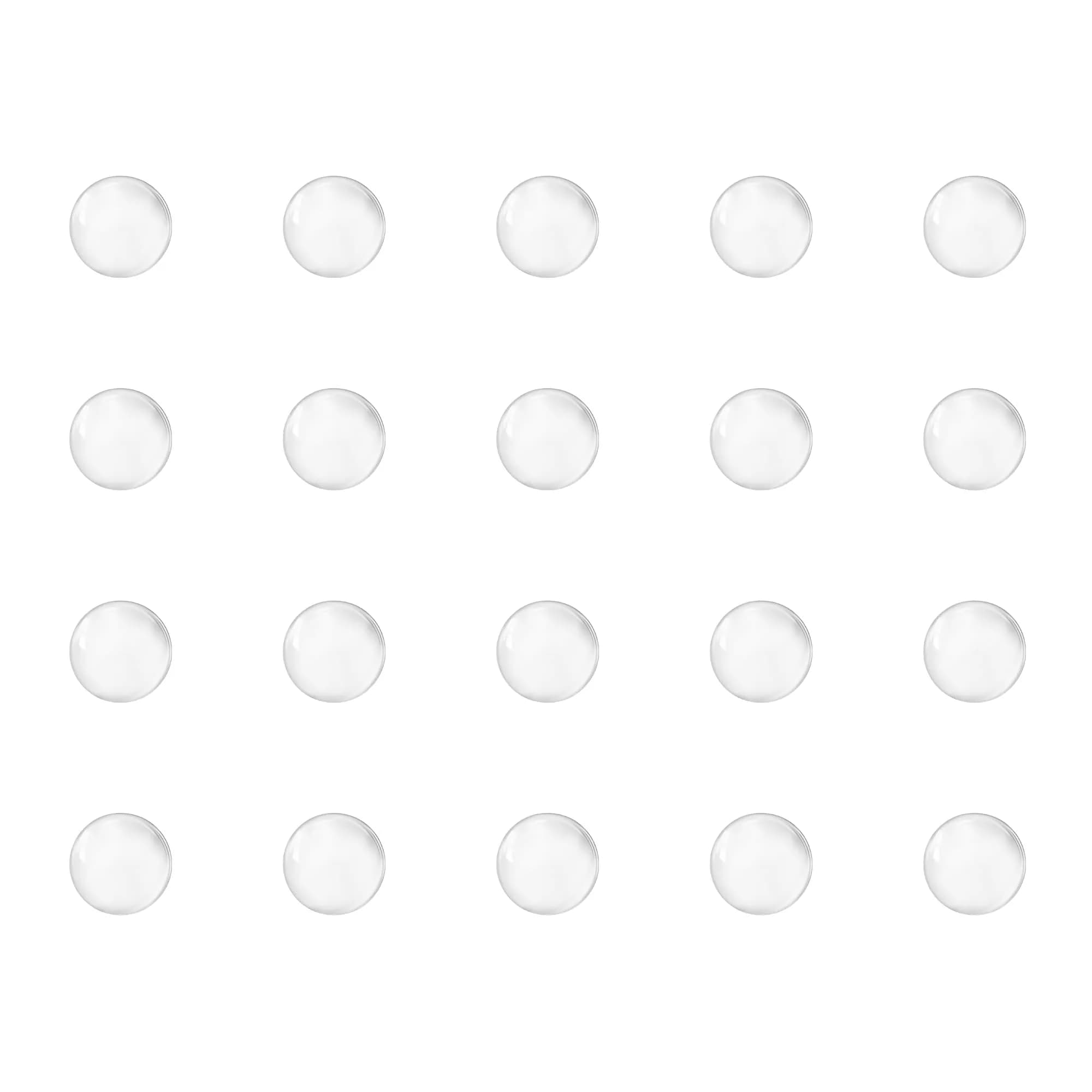 uxcell 3mm Solid Round Clear Glass Ball Boiling Stones 500pcs | Chemically Inert Soda Lime Glass - main product image