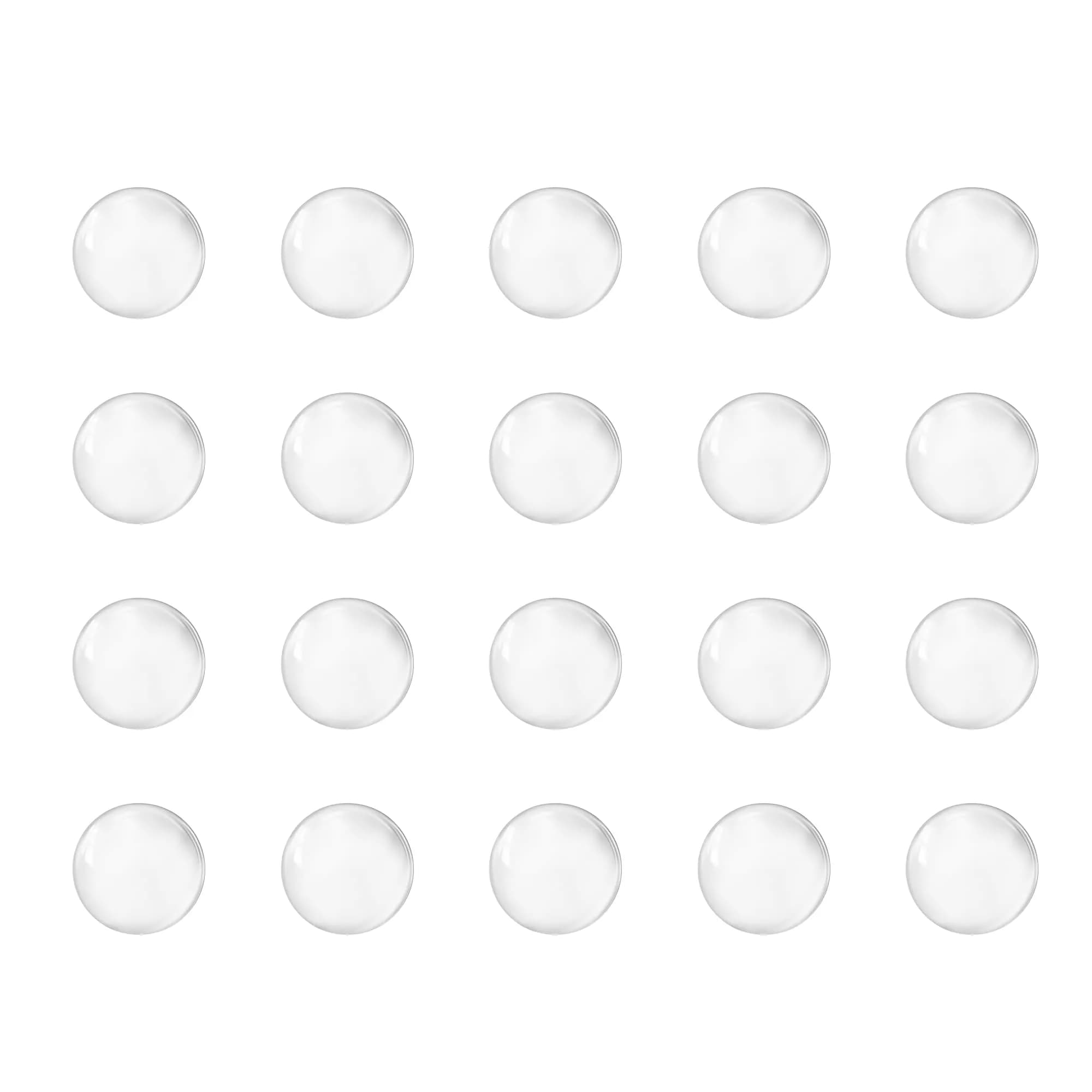 uxcell 6mm Clear Glass Ball Beads 200pcs | Paint Mixing Agitators - main product image