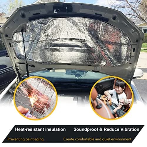 KOIKEY Car Sound Deadening Mat 197mil 5mm 8.7 sqft | Reduces Noise 50% for Quieter Indian Drives thumbnail 3