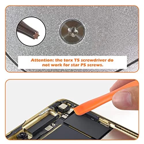 Jorest T5 Torx Security Precision Screwdriver with Spudger | Tool for Electronics Repair thumbnail 3