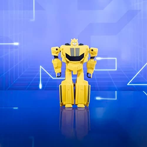 Transformers Toys EarthSpark 1-Step Flip Changer Bumblebee 4-inch Action Figure | Fidget-Fun Robot Toy for Kids 6+ thumbnail 5