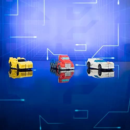 Transformers Toys EarthSpark 1-Step Flip Changer Bumblebee 4-inch Action Figure | Fidget-Fun Robot Toy for Kids 6+ thumbnail 7