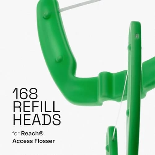 REACH Ultraclean Access Flosser Refill Heads Mint 28 Count (Pack of 6) | Dentist Recommended Brand for Hard to Reach Areas thumbnail 2