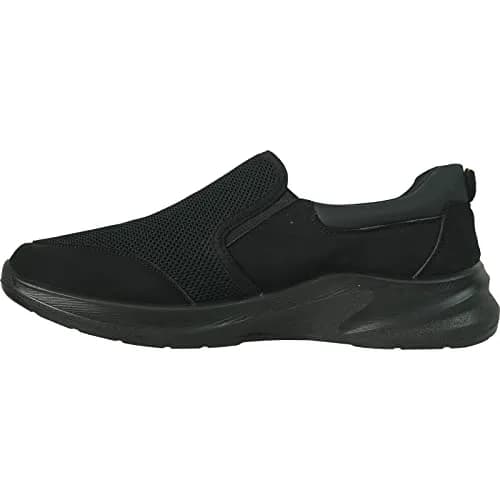 VANGELO Professional Slip Resistant Work Shoes for Men | Black, US Men's 9.5 (24cm) thumbnail 4