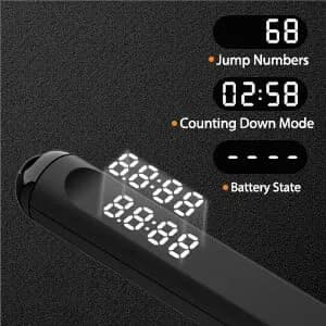 wigore Smart Jump Rope with App & Counter, Adjustable PVC Speed Rope 2.5m (8.2ft) | Fitness Gifts for Adults thumbnail 4