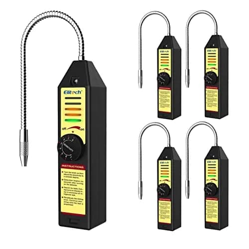 Elitech WJL-6000S Refrigerant Leak Detector AC Freon Leak Sniffer for R22, R134A, R410A, R1234YF (5-Pack, 0.21oz/yr Sensitivity) thumbnail 1