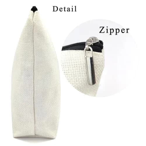 kdxpbpz Mamma Music Makeup Bag | Waterproof Linen Cosmetic Organizer, 9.1"W x 7.1"H | Travel Toiletry Pouch for Women thumbnail 3