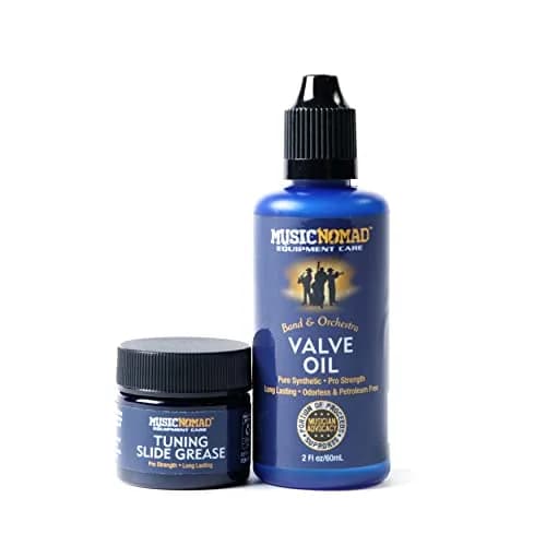 MusicNomad Premium Valve Oil & Tuning Slide Grease Bundle 2 oz (59 ml) | Fast Action & Long-Lasting Lubrication thumbnail 1