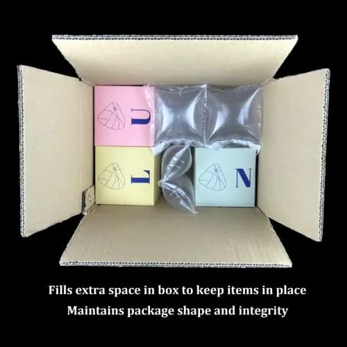 BZQZDAI Inflatable Air Packaging Bags 164Ft Roll | Strong Void Fill & Cushioning (110-120c) thumbnail 5