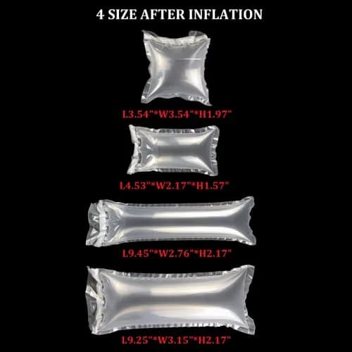 BZQZDAI Inflatable Air Packaging Bags 164Ft Roll | Strong Void Fill & Cushioning (110-120c) thumbnail 3