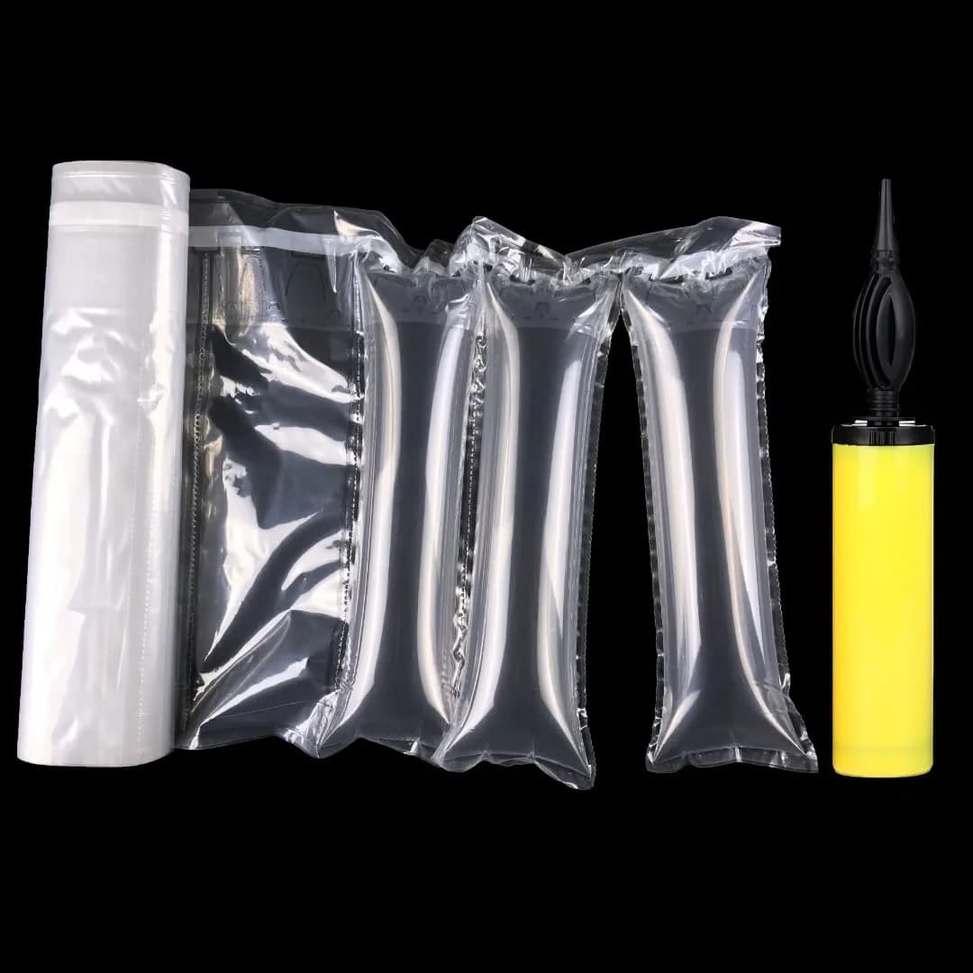 BZQZDAI Inflatable Air Packaging Bags 164Ft/roll | Heavy Duty Bubble Wrap for Shipping — 164Ft for 9.45 x 2.76 x 2.17 Inch