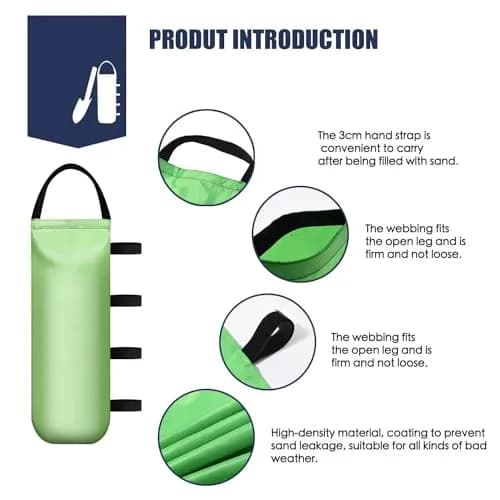 IALNAI Canopy Weights Sand Bags 4-Pack | Stabilize Tents & Gazebos in Wind thumbnail 5