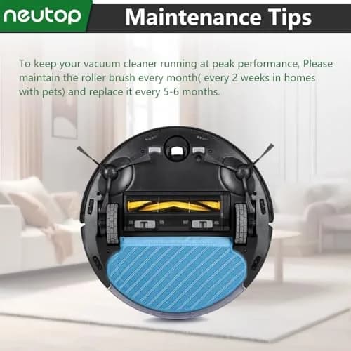 neutop Brush Rollers for Ecovacs Deebot 920 T5 T8 T9 X1 T10 N10, 2-Pack | Compatible with Multiple Models, Easy Replacement thumbnail 6