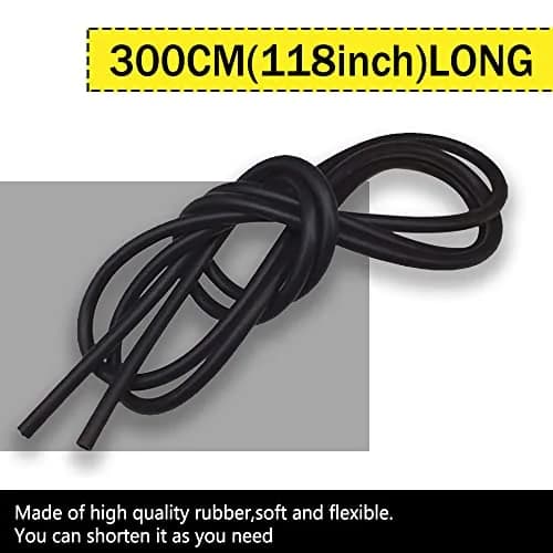 DWARFOO Windshield Washer Hose Kit, 3 Meter | Durable Rubber, Universal Fit for Cars & Trucks thumbnail 5