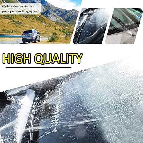 DWARFOO Windshield Washer Hose Kit, 3 Meter | Durable Rubber, Universal Fit for Cars & Trucks thumbnail 6