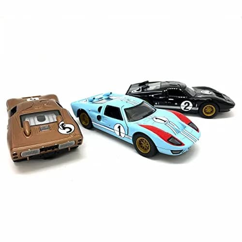KiNSMART Ford GT40 MKII Heritage Edition 5" 1:32 Scale Die Cast Metal Model Toy Car | Realistic Pullback Action thumbnail 1