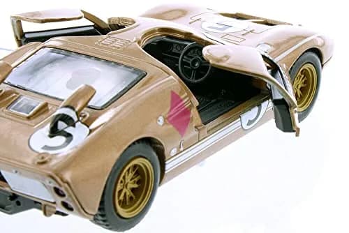 KiNSMART Ford GT40 MKII Heritage Edition 5" 1:32 Scale Die Cast Metal Model Toy Car | Realistic Pullback Action thumbnail 7