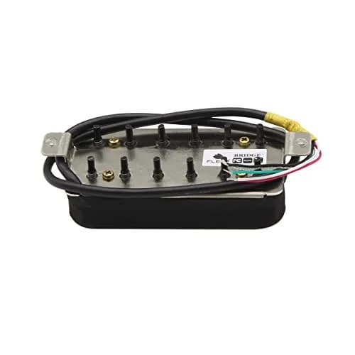 FLEOR Alnico 5 Bridge Humbucker Pickup 15-16K Black | High Output for Electric Guitars thumbnail 3
