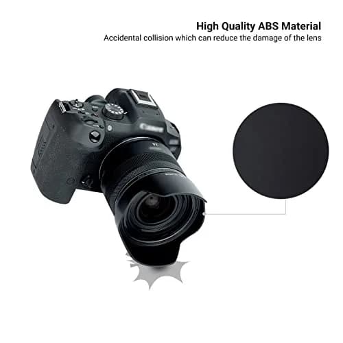 JJC Lens Hood for Canon RF 24mm F1.8 Macro | Replaces Canon EW-65B, Compatible with 52mm & 58mm Filters thumbnail 5