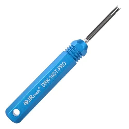 JRready DRK-16DT-PRO Deutsch Terminal Removal Tool, Contacts Size 16 | Durable Stainless Steel & Aluminum Handle thumbnail 1